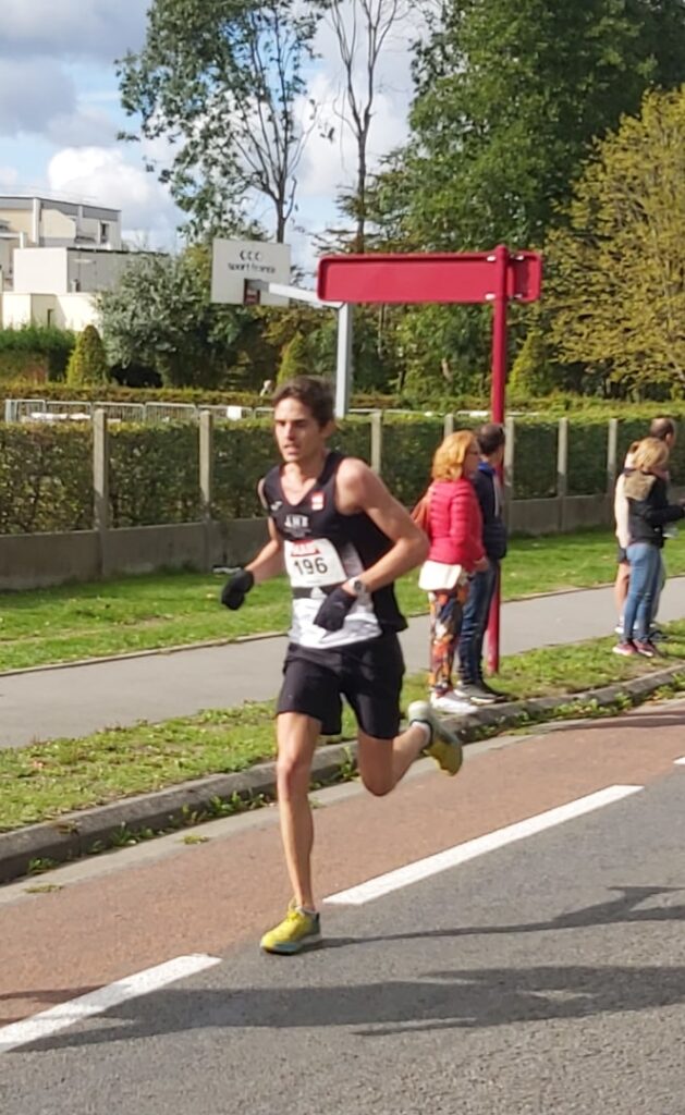 Fin semi-marathon championnat de France Saint Omer