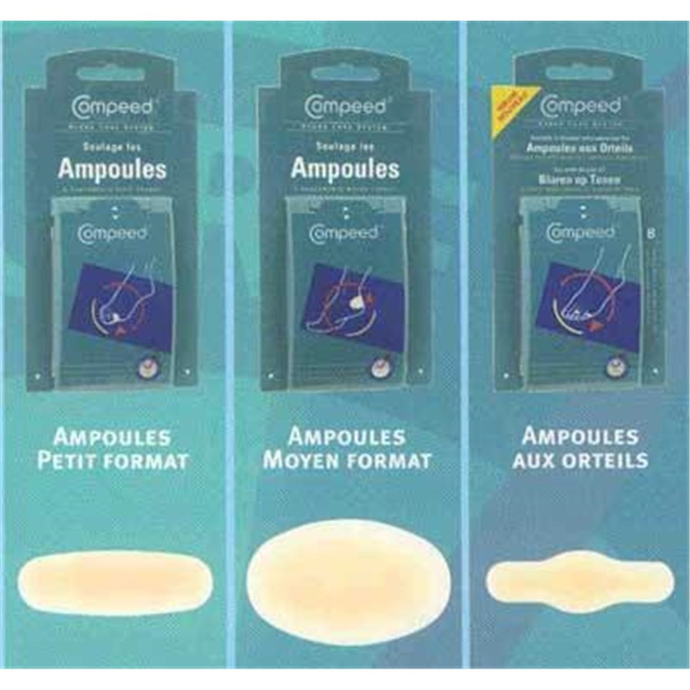 Compeed ampoules 3 formats