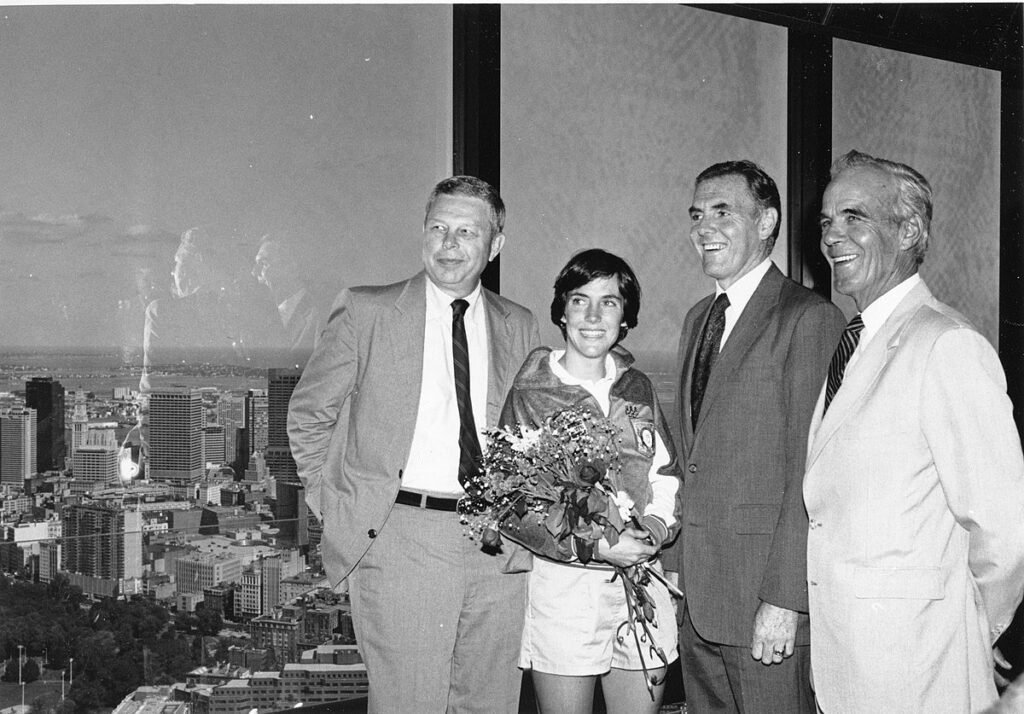  Joan Benoit Samuelson gagnante marathon Los Angeles 1984