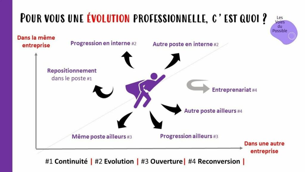 Graphique Evolution professionnelle