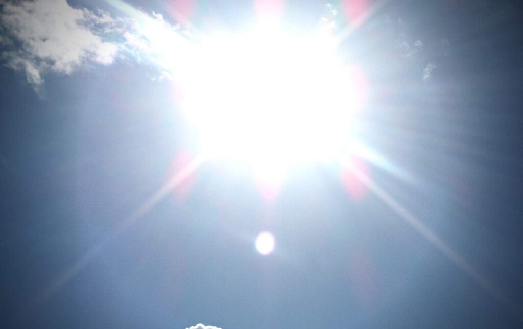 Dommages causés par le soleil