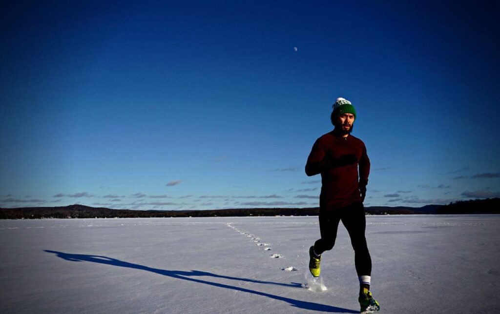 Peut-on courir sur de la glace ?