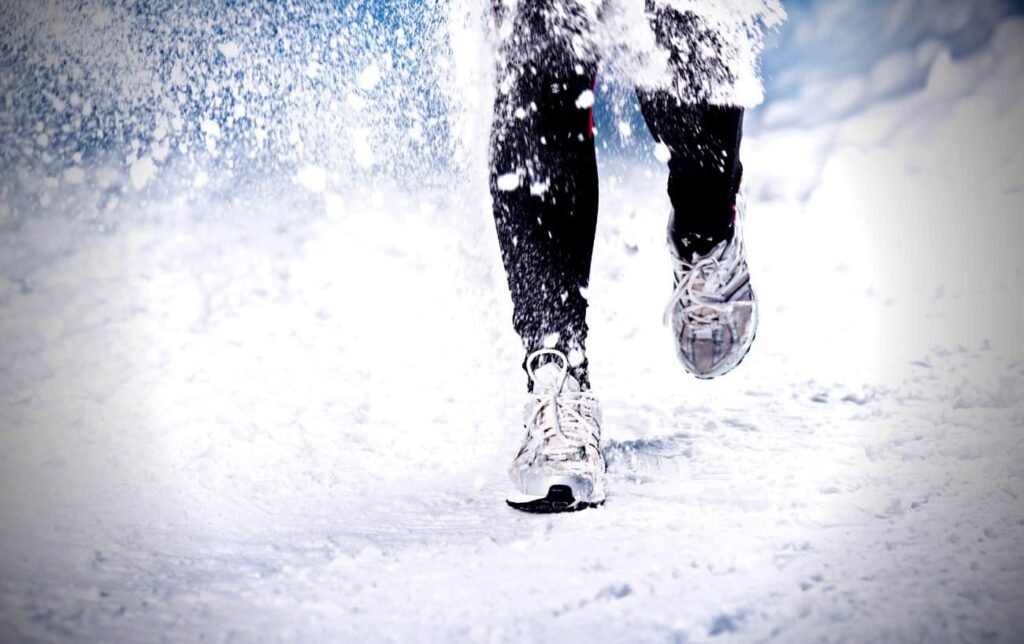 Comment ajuster votre technique de course pour courir sur la glace ?