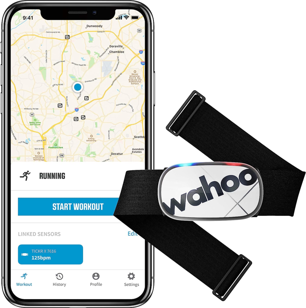 Meilleur moniteur de fréquence cardiaque pour les coureurs : Wahoo TICKR X
