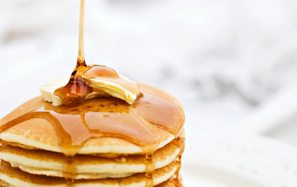 Pancakes au miel