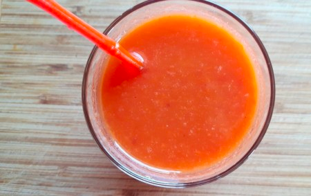 Jus de fruits pour une peau saine (salé)