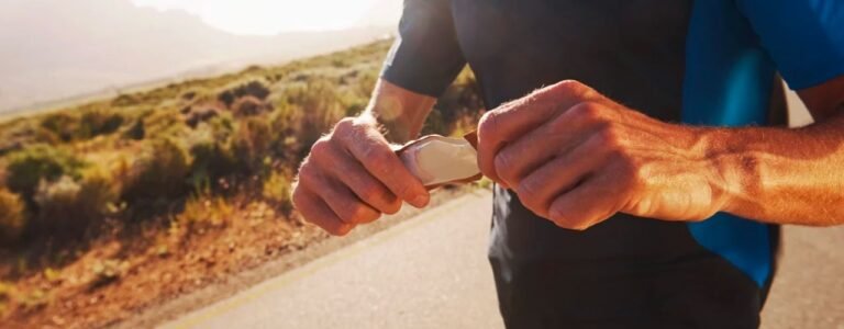 Ceinture De Running à Dossard Avec 6 Gel Holders - Noire élastique - Pour Marathon, Triathlon, Vélo - Neuve