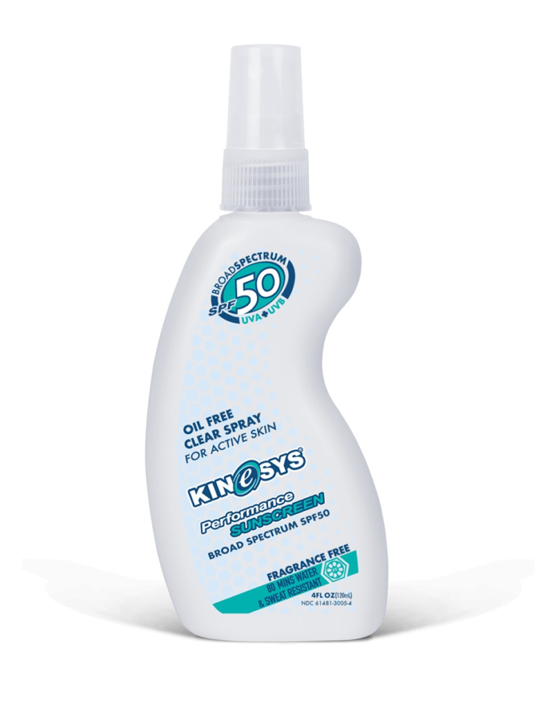 Crème solaire en spray sans parfum Kinesys Performance