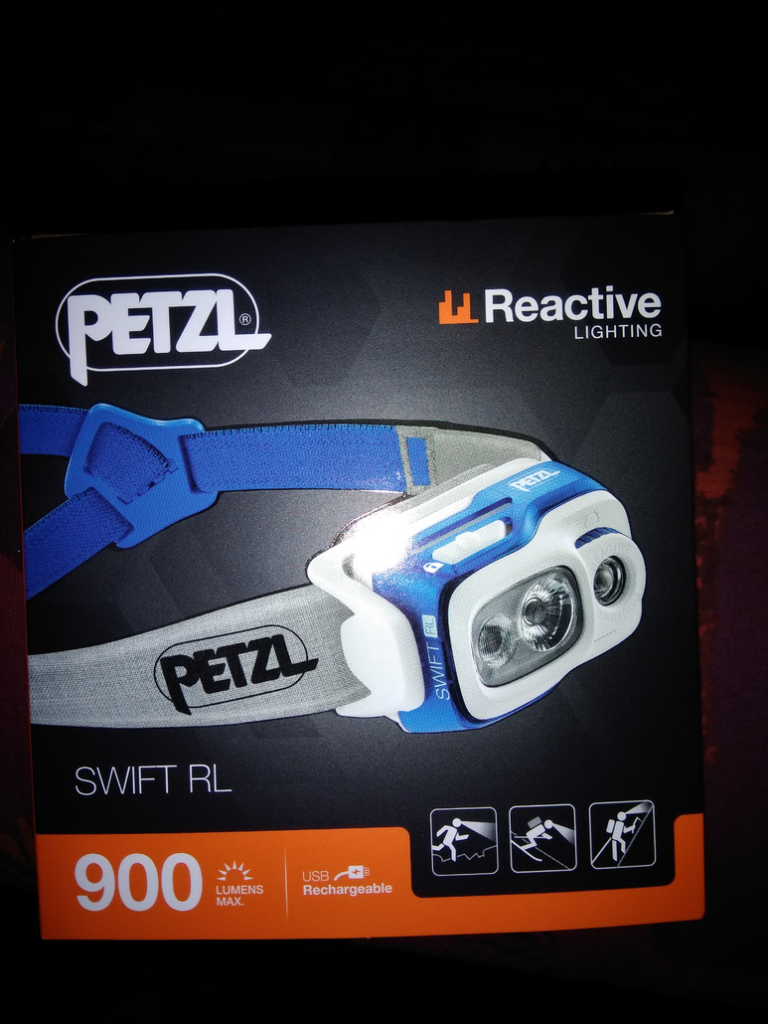 Test Petzl Swift RL 900 lumens : Un super compromis poids / puissance
