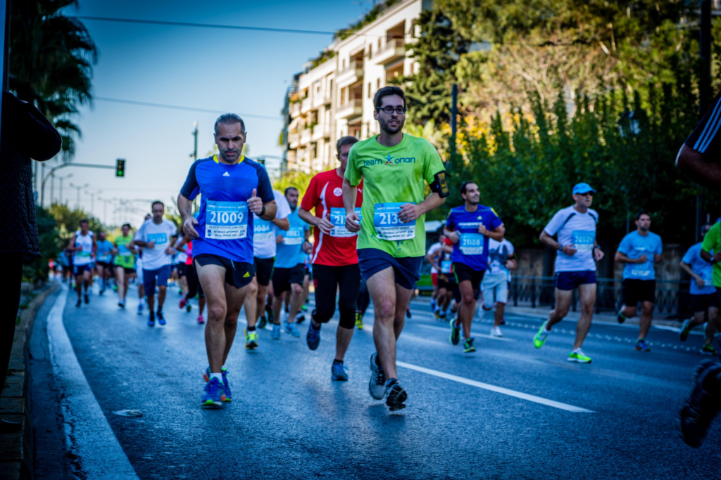 Marathon d'Athènes, Grèce 