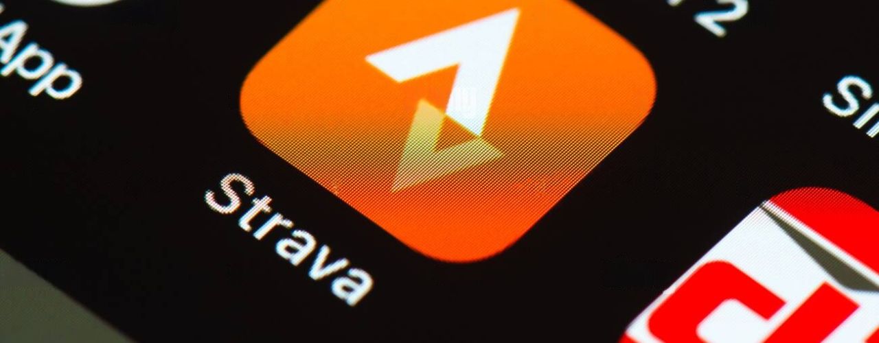 Icône application mobile Strava