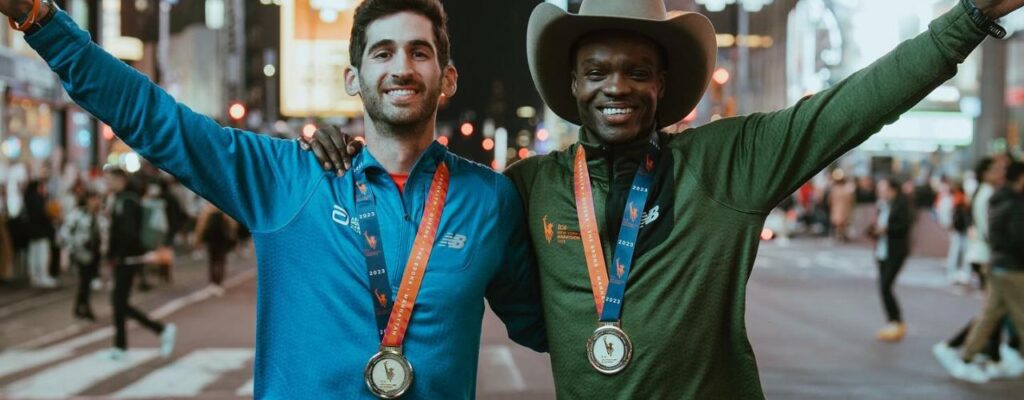 Rob Dalto termine les 6 World Marathons Majors en un an en mémoire de son père