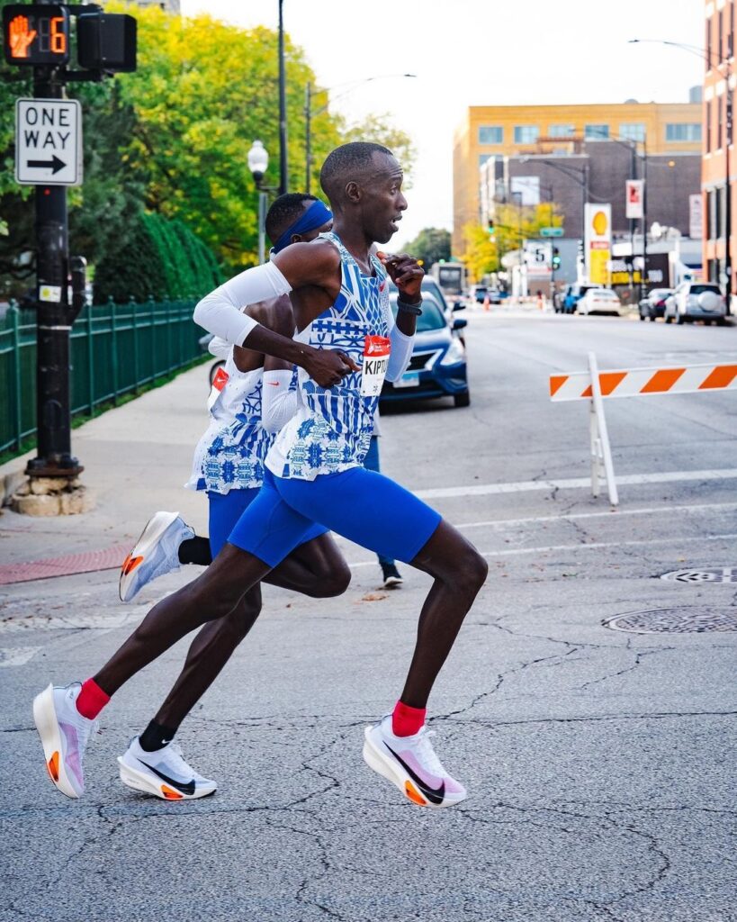 Kelvin Kiptum marathon de Chicago