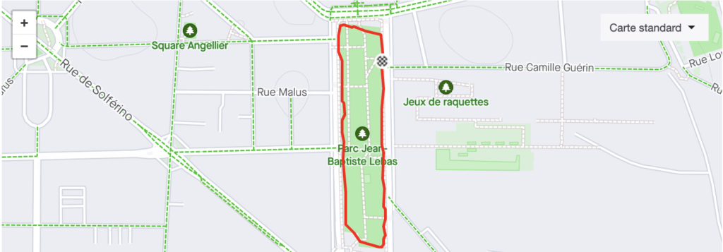 Parc Jean-Baptiste Lebas - Tour extérieur