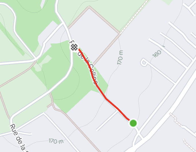 Segment Strava Colline d’Oberhausbergen 
