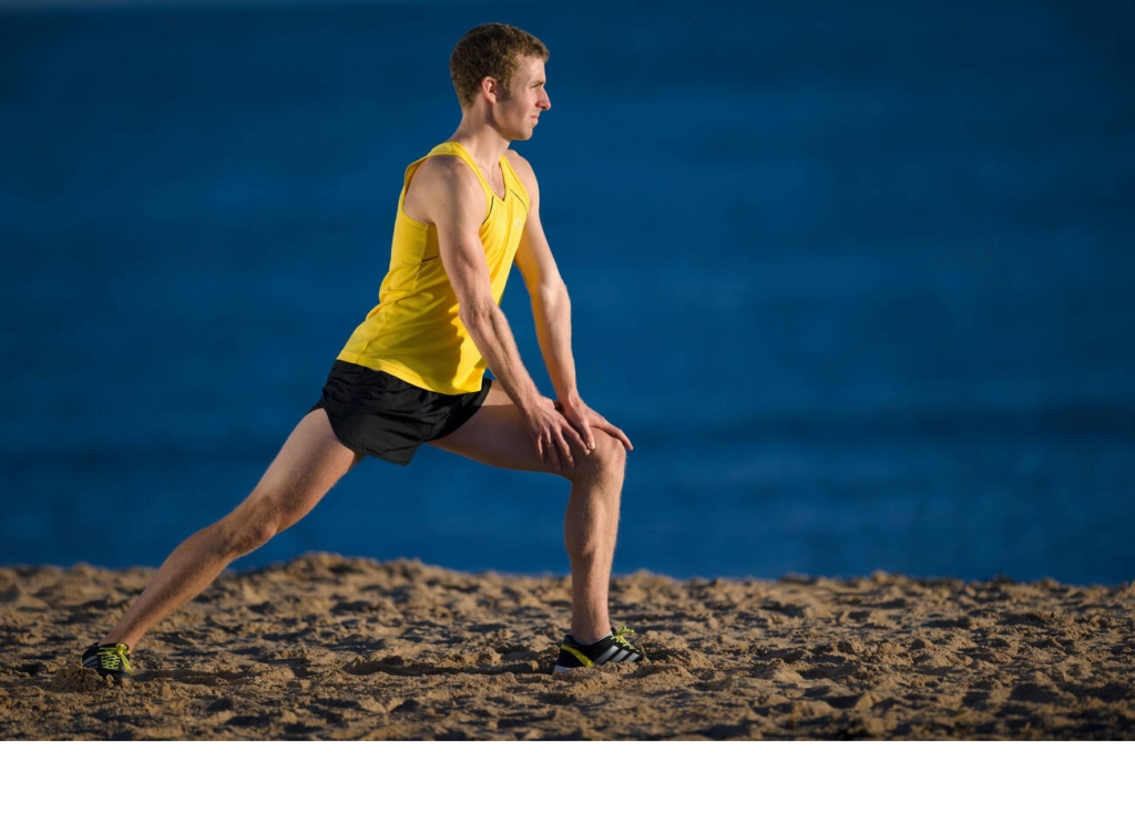&Eacute;tirement des fl&eacute;chisseurs de la hanche en position debout