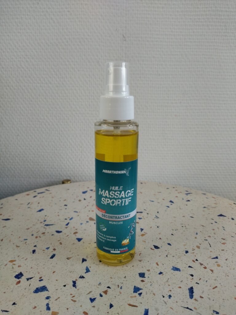 Huile Massage Sportif Marathonian : Test et avis