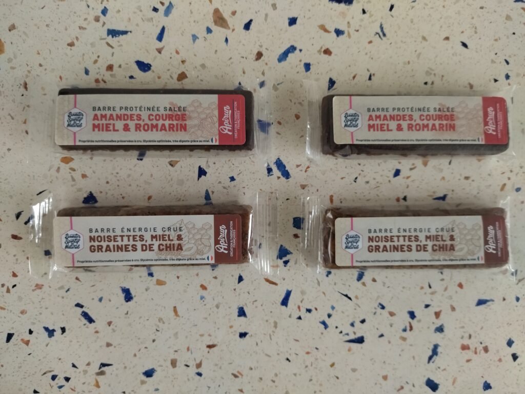 Barres protéinées salées Apirun