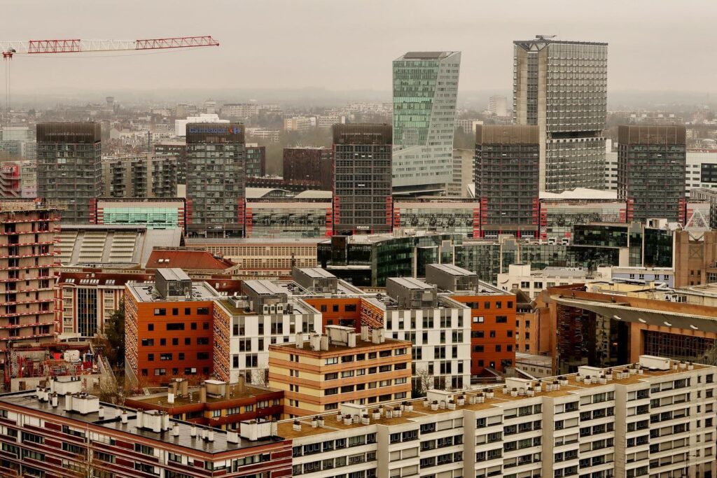 EuraLille vue du ciel