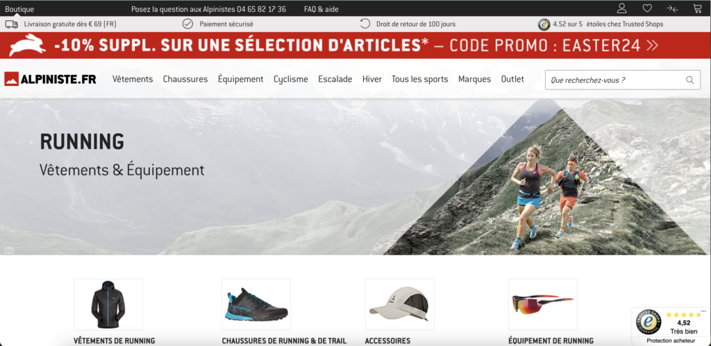 Catégorie running Alpiniste.fr