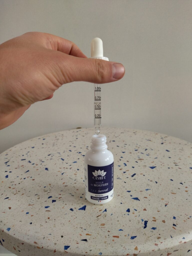 Pipette huile de Morphée de Olympe-CBD