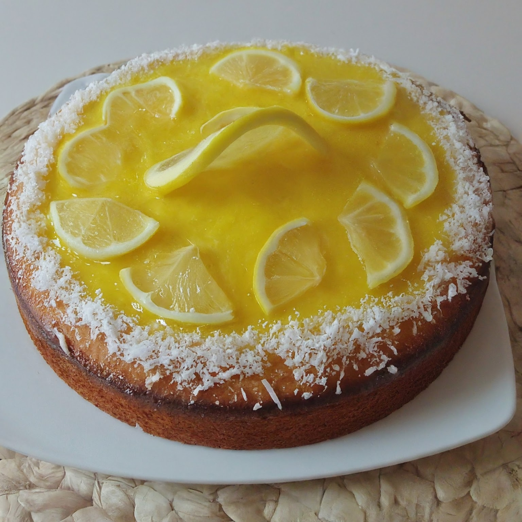 Gâteau facile à la noix de coco et au citron (Keto)