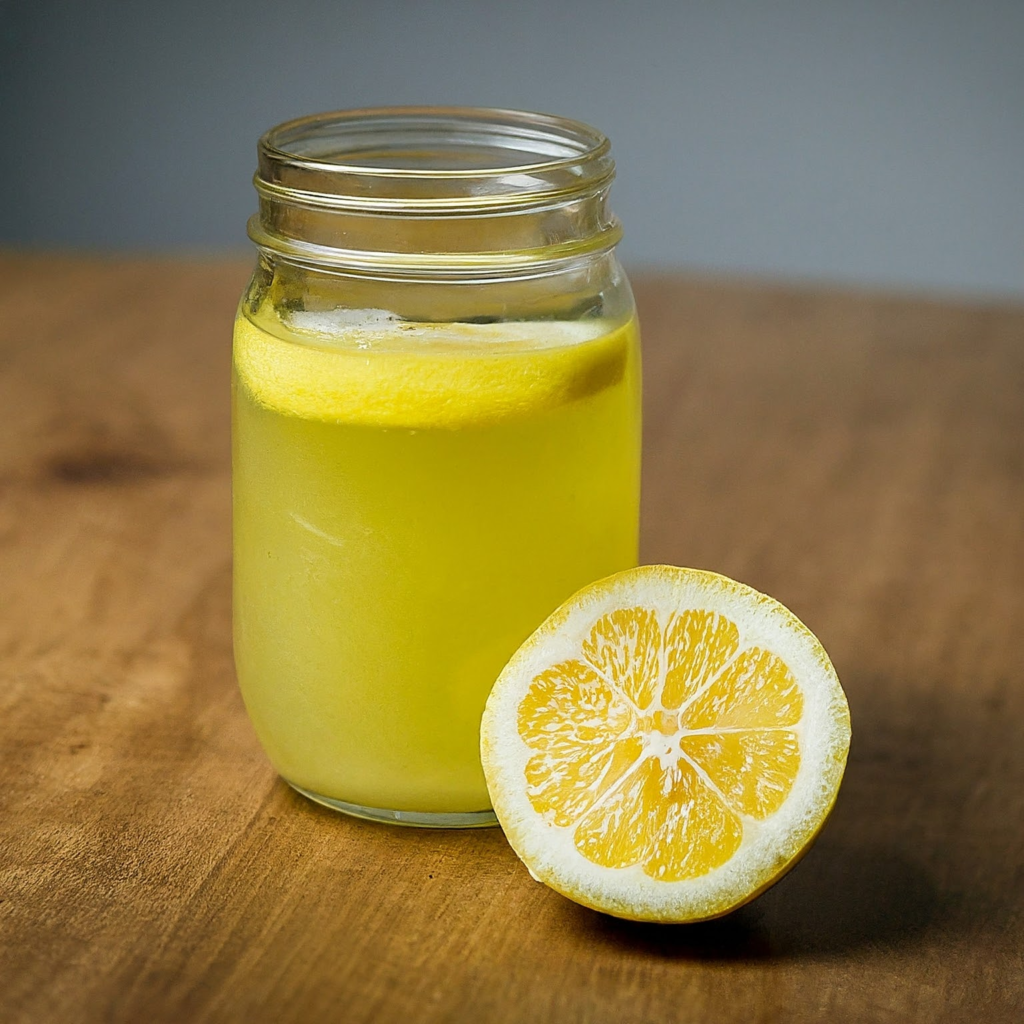 Limonade isotonique à base de citron et de sucre de canne