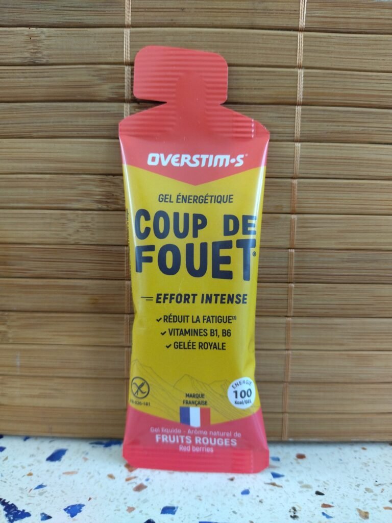 Gel Coup de fouet OVERSTIM.s saveur fruits rouges
