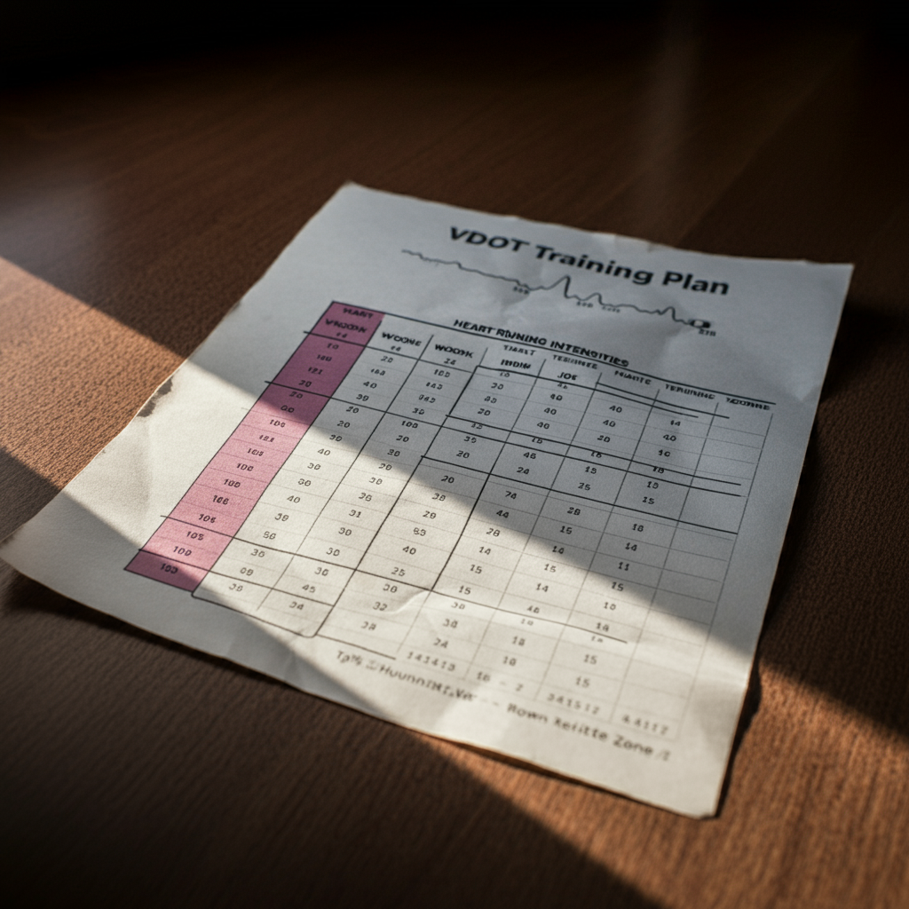 Plan entrainement VDOT