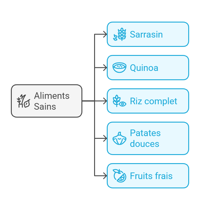 Graphique glucides complexes