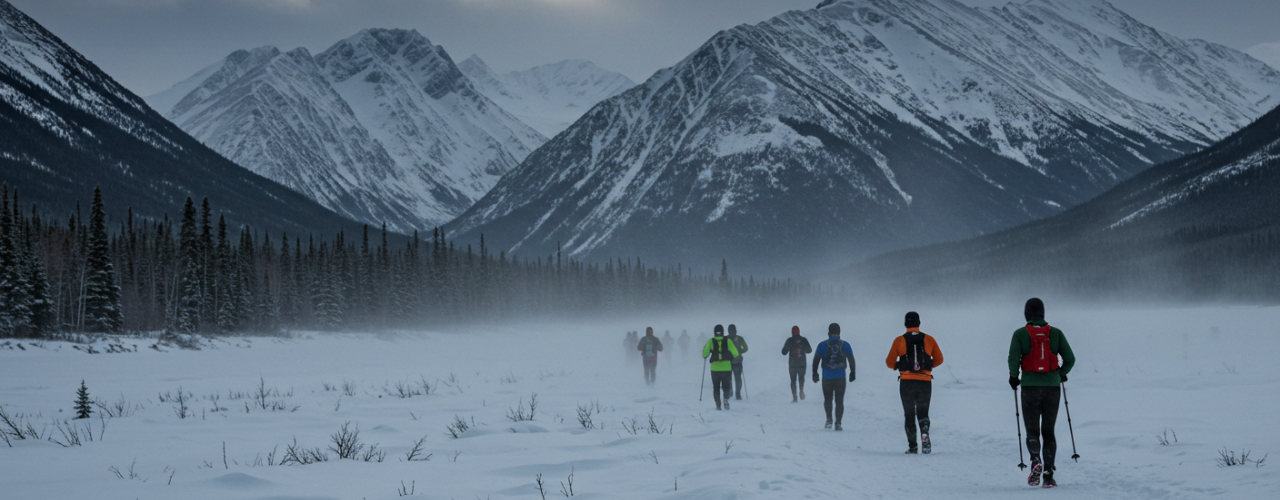Comment suivre le Yukon Arctic Ultra 2025 en live avec Mathieu Blanchard et Guillaume Grima