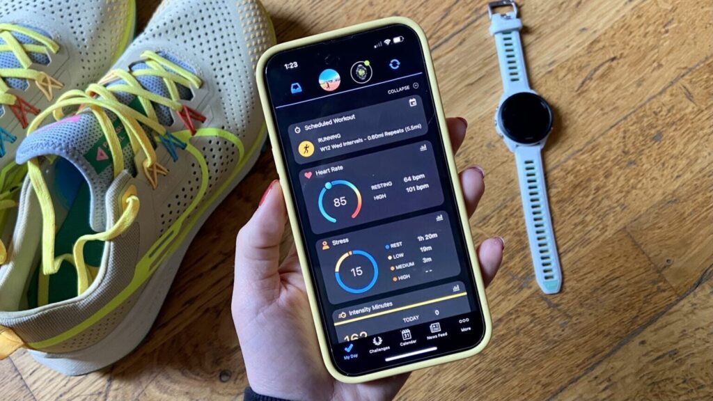 Garmin Connect+ sur smartphone