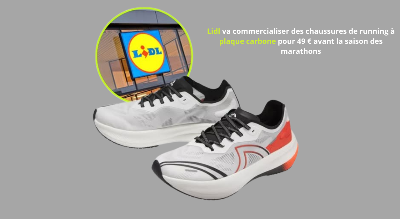 La plaque carbone pour tous : Lidl brise les codes du running à 49 €